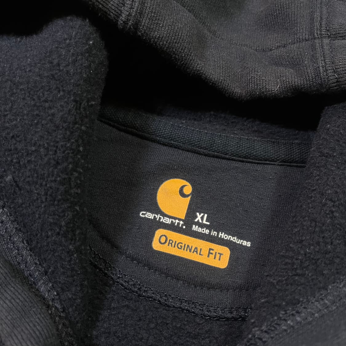 칼하트 빅로고 후드티 상품이미지3