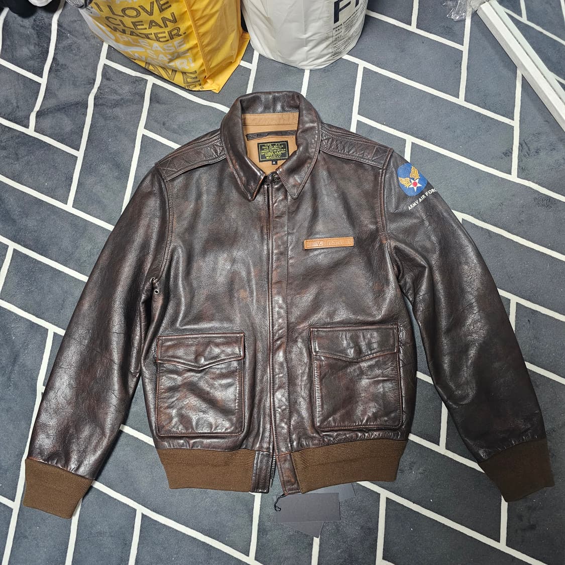 가석 카우하이드 A-2자켓 상품이미지7