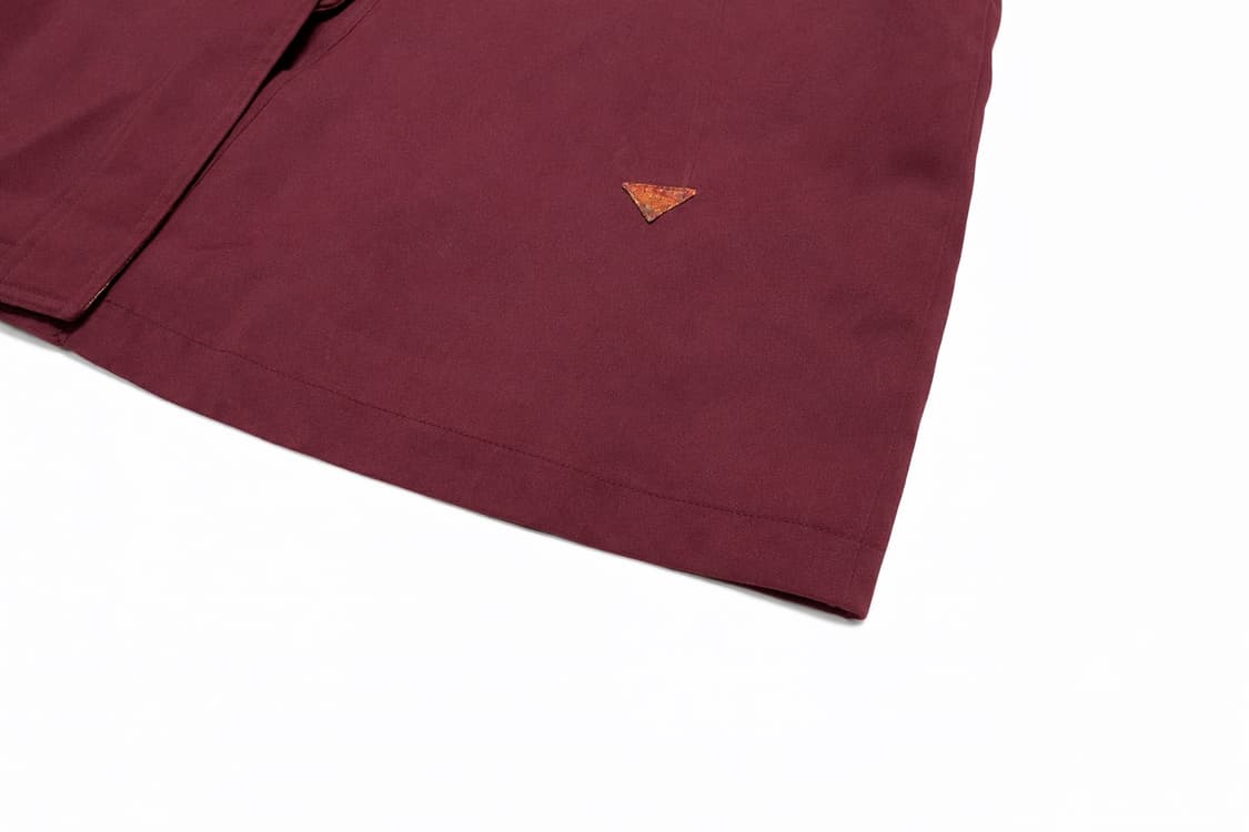 JPN 90s~00s 빈티지 Expression 패턴카라 버건디 자켓 L 상품이미지5