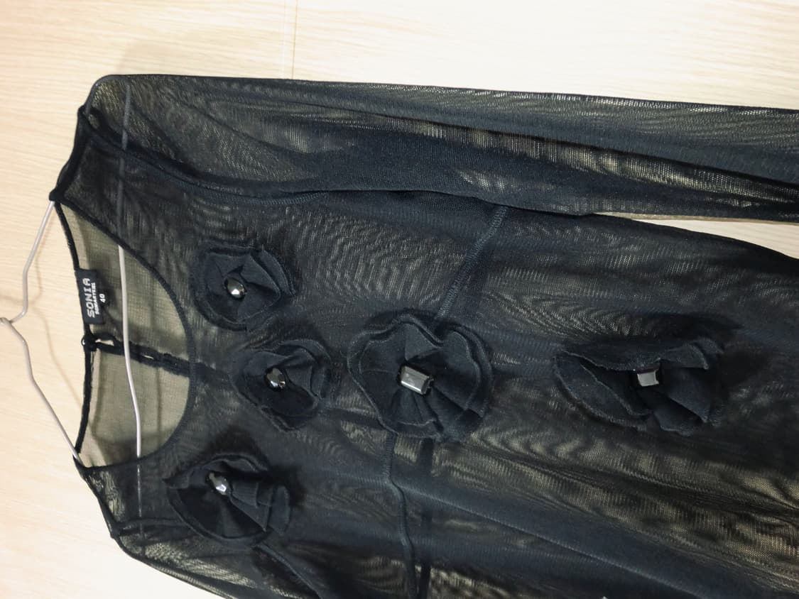 Sonia Rykiel flower see-through shirts 상품이미지1