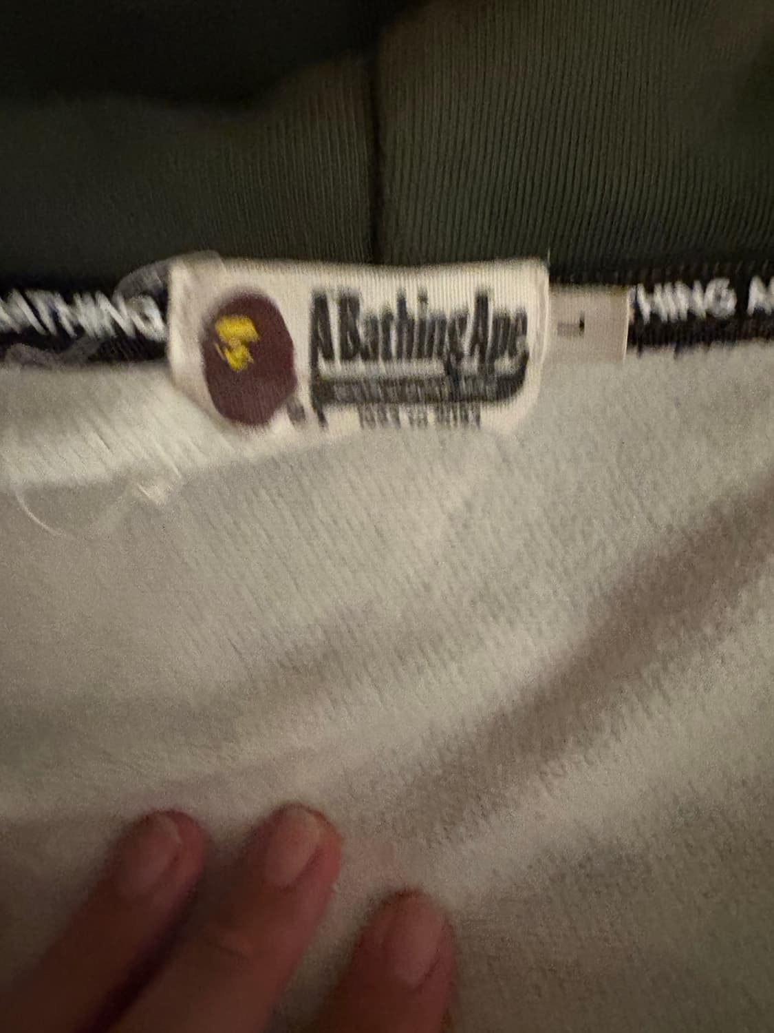 베이프 더블카모후드집업 상품이미지3