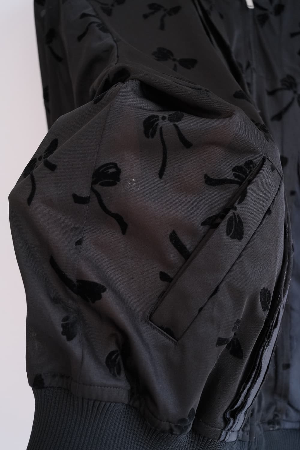 2002ss Ribbon sheer bomber jacket 상품이미지5