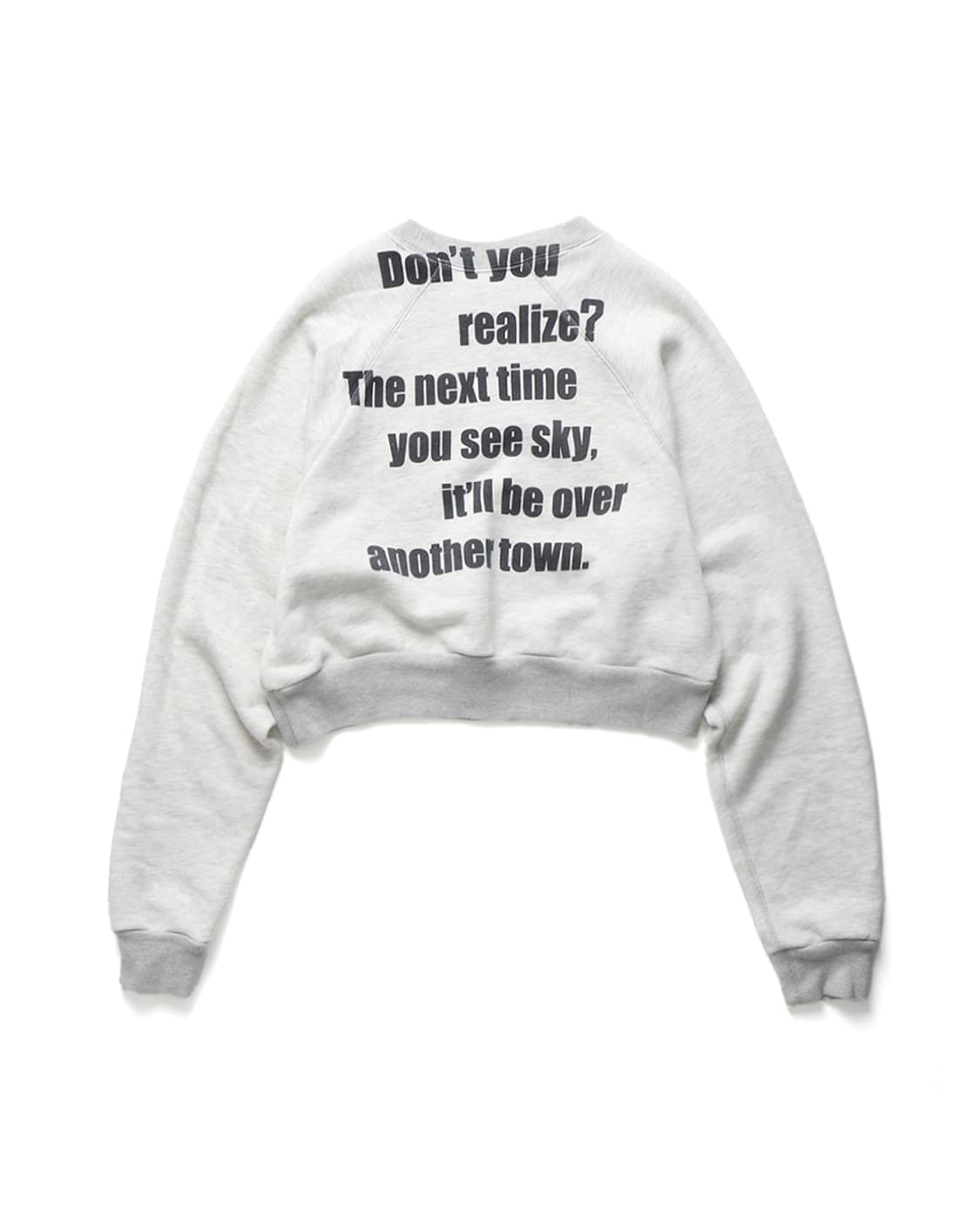 빔즈보이 BEAMS BOY Message Crewneck 상품이미지3