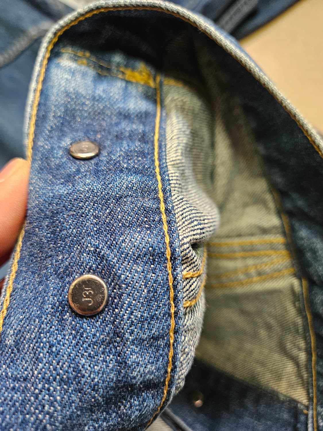 Jp lvc 3세대 청자켓 40 사이즈 리바이스 데님 트러커 상품이미지7