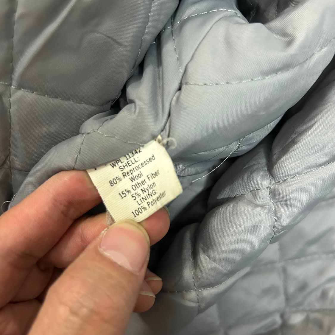 (S) USA 골든베어 딥그린 레더 배색 가죽 바시티 자켓  상품이미지10