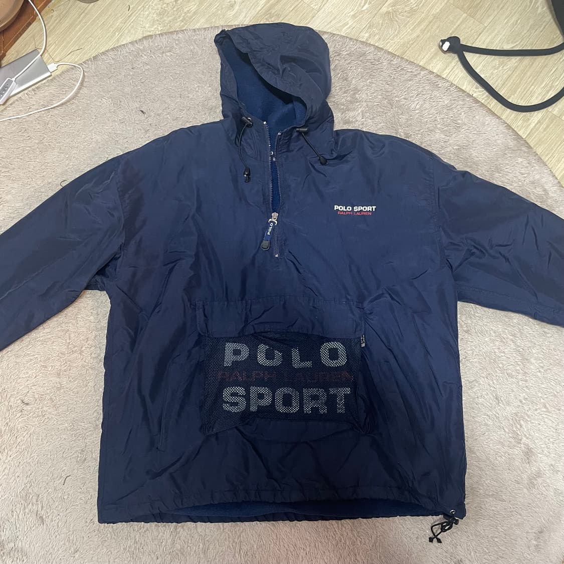 폴로스포츠 빅로고 스펠아웃 아노락 패딩 상품이미지1
