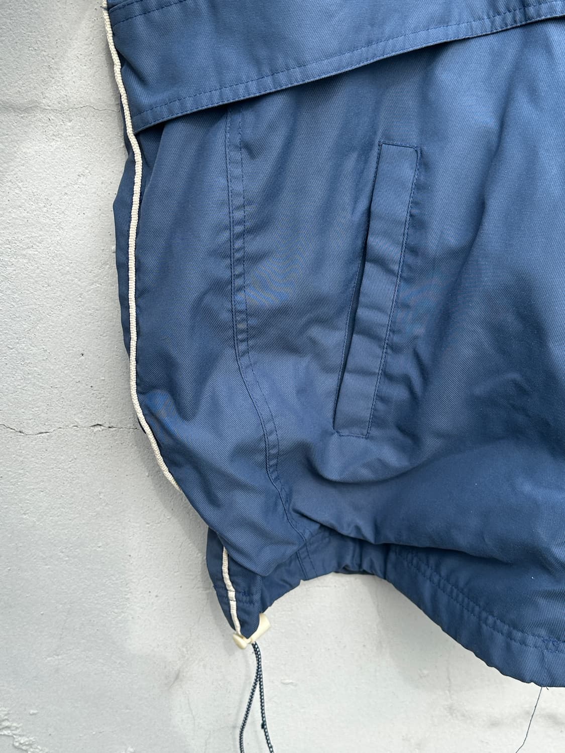 [XL] 00s 나이키 네이비톤 스우시 아노락 바람막이 빈티지 자켓 상품이미지5