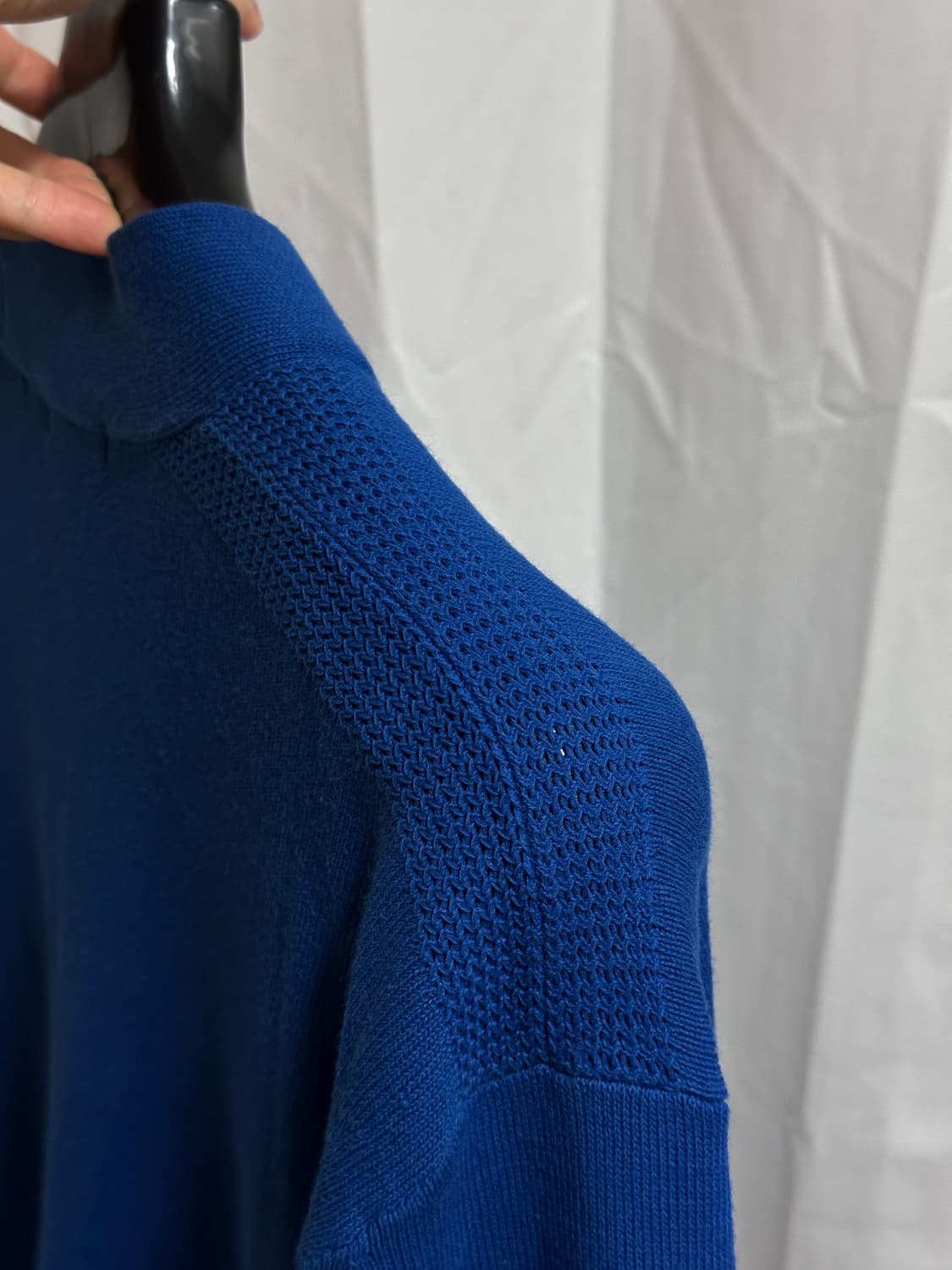 유니클로U 블루 브이넥 가디건 L사이즈 상품이미지5