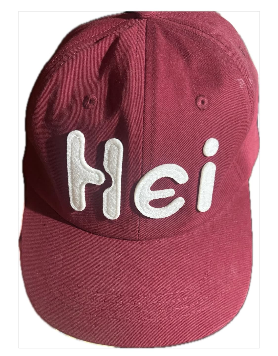 하이산 Hei 빅로고 펠트캡 레드 상품이미지3