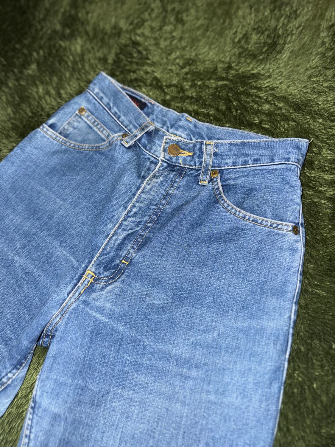 [29X29] 90s 리 라이더스 우먼즈 재팬 메이드 데님 팬츠 상품이미지2