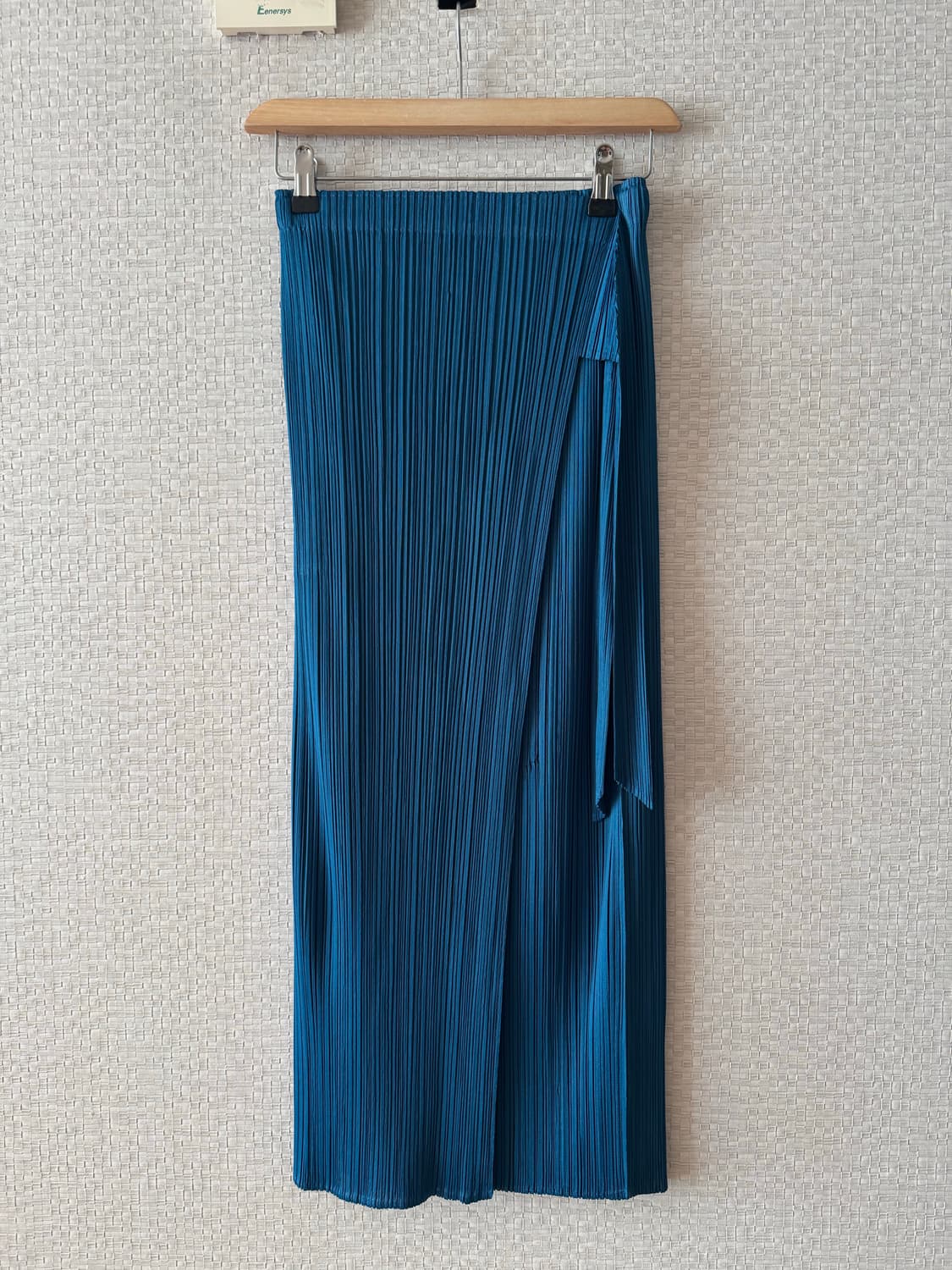 플리츠플리즈 잼 스커트 블루 상품이미지2