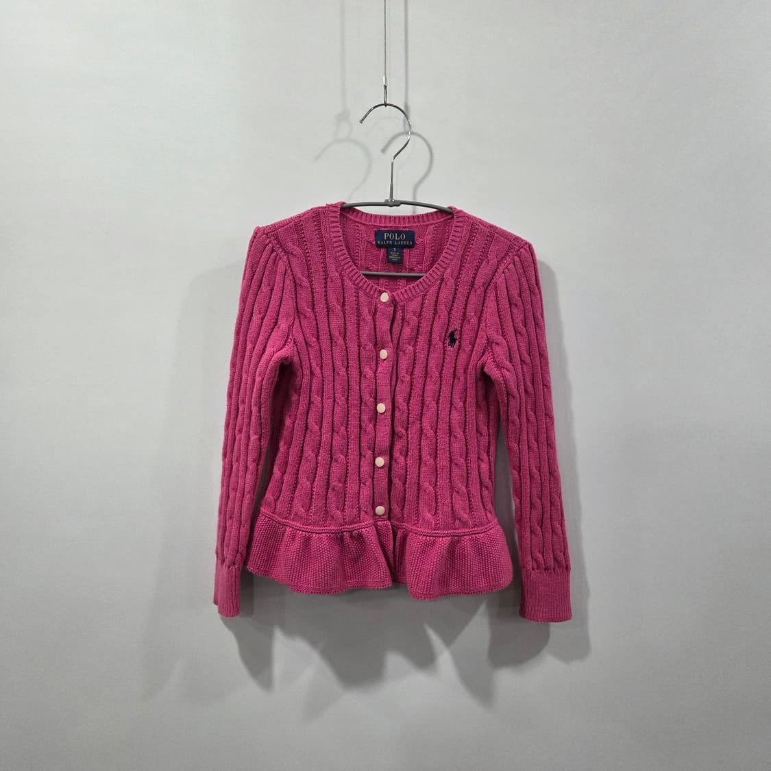 폴로랄프로렌 걸즈 케이블 니트 가디건 5 상품이미지1