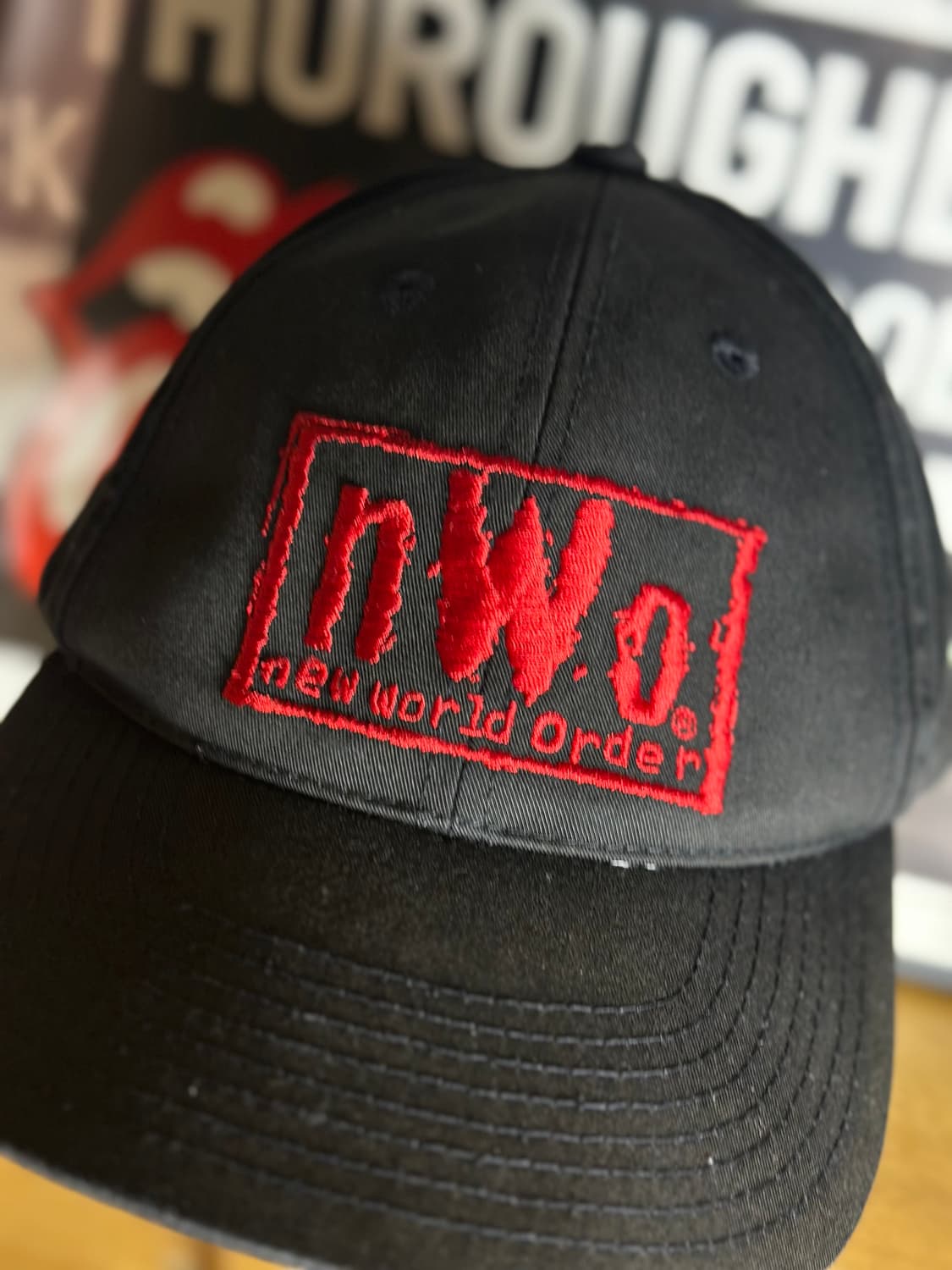90s NWO new world order hat 빈티지 모자 상품이미지2