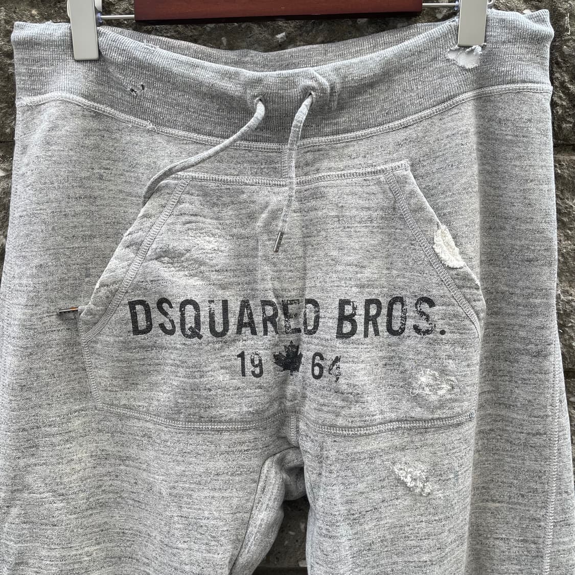 [M] DSQUARED2 디스트로이드 기모 조거팬츠 상품이미지3