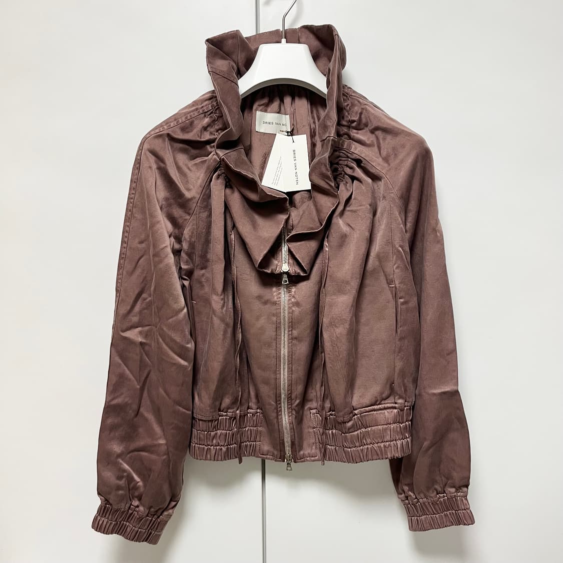 [34]드리스반노튼 25ss Cocoon 프릴 블루종 상품이미지1