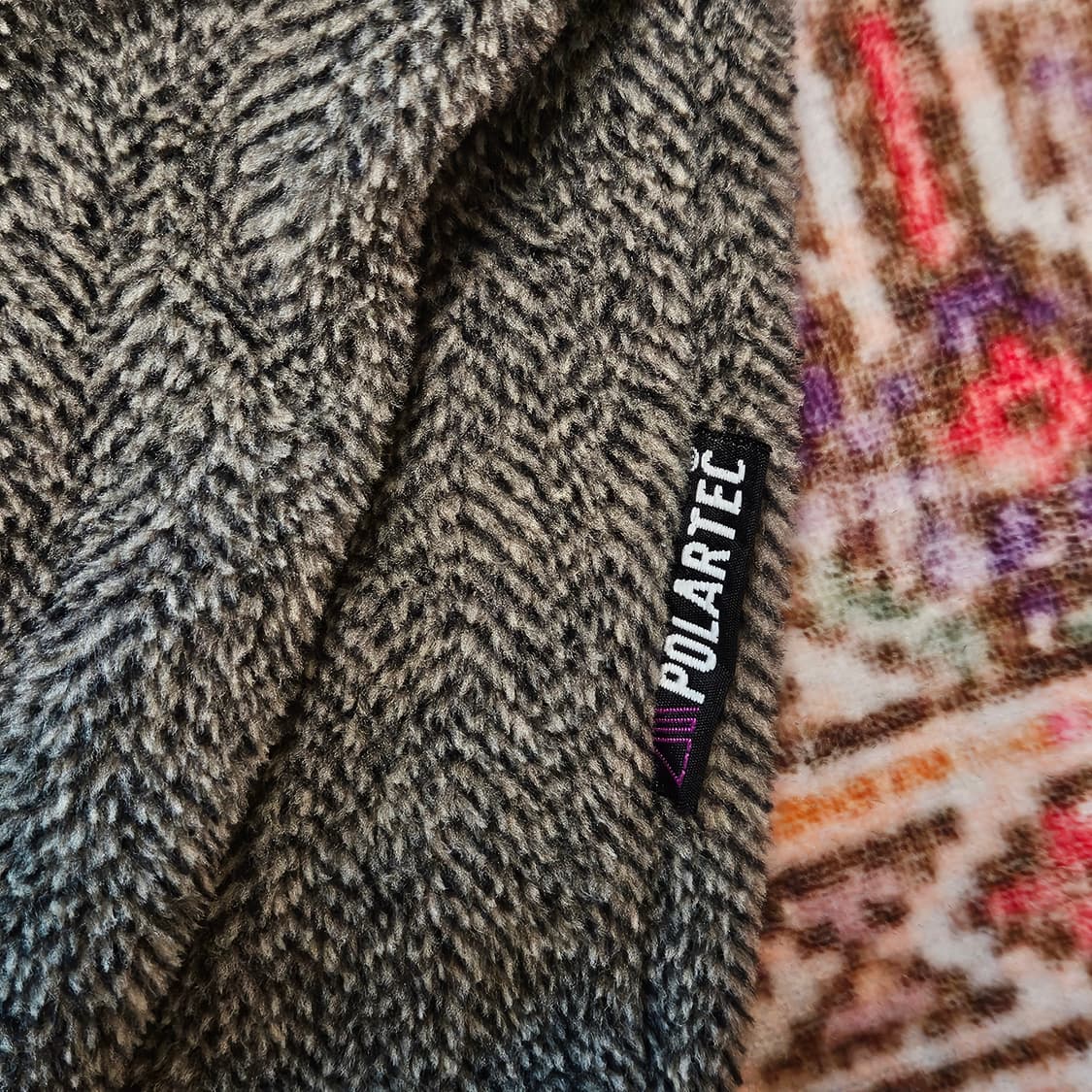 90s 울리치 헤링본 플리스 스냅티 상품이미지4