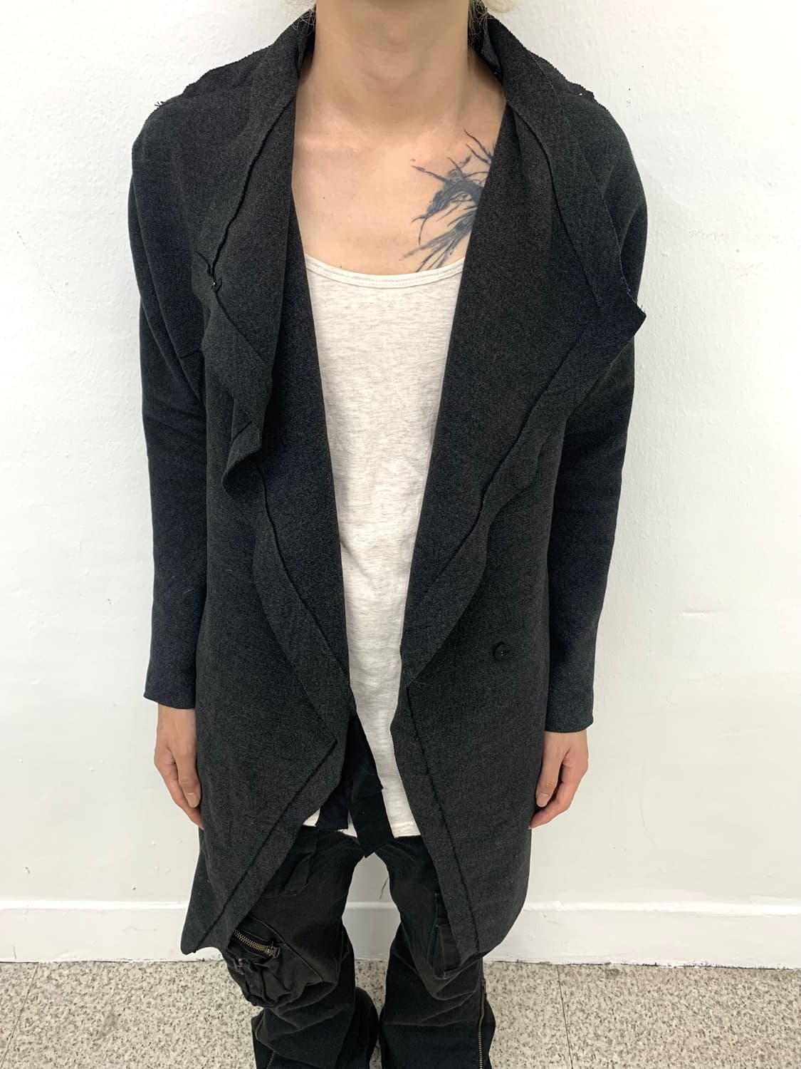 Drape long cardigan   상품이미지1