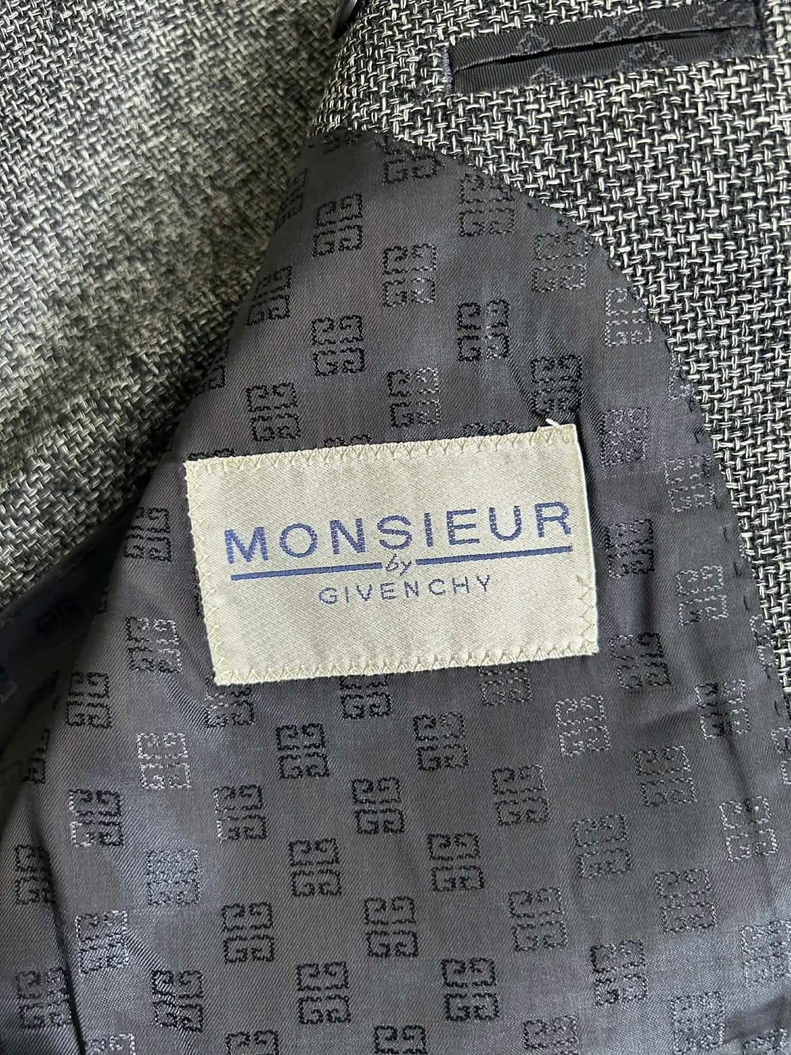 지방시 뮤슈 린넨 울 트위드 블레이져 자켓 상품이미지6