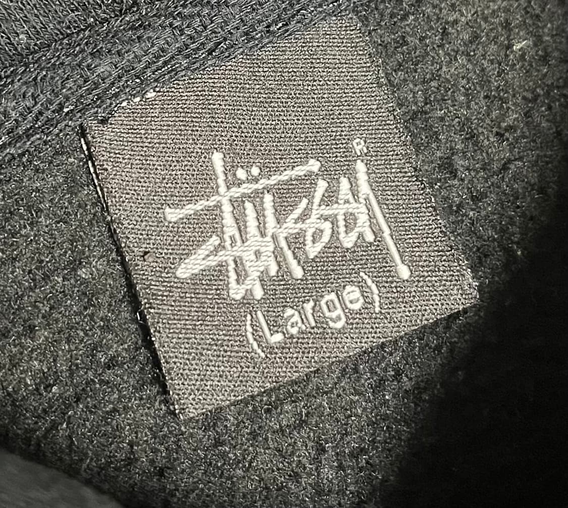 00s 스투시 그래피티 펠트 아플리케 스티치 후디 후드티 올드 빈티지 상품이미지3