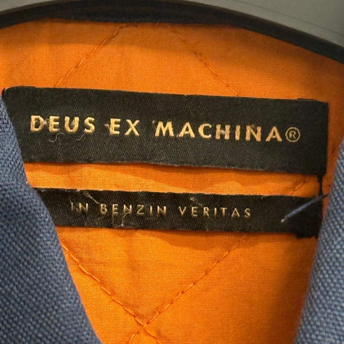 데우스엑스마키나 네이비 워크 자켓 (XL) 상품이미지2