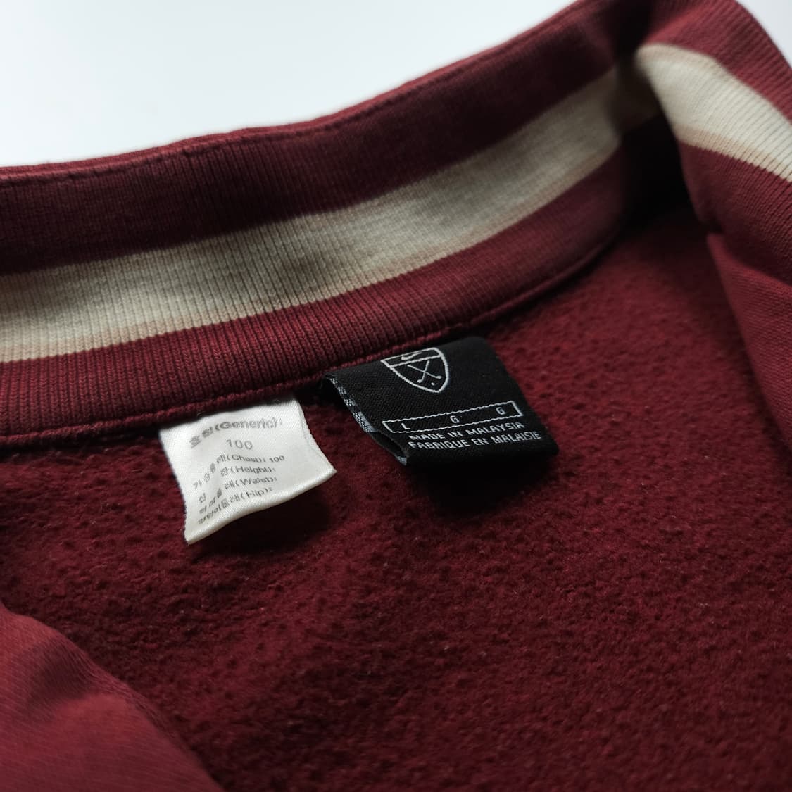 00s 나이키 올드스쿨 쿼터집업 스웻 셔츠 (L) 상품이미지7