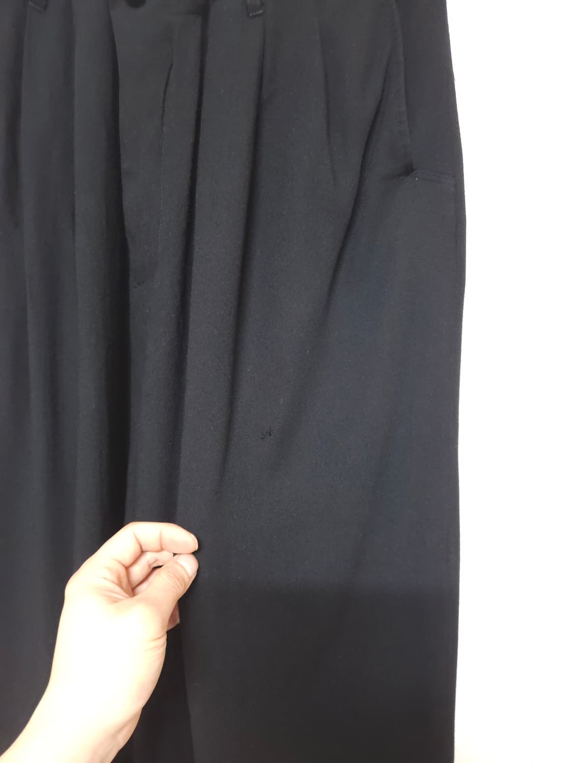 Yohji Ymamoto Pour homme 20ss 트위스트 팬츠 상품이미지4