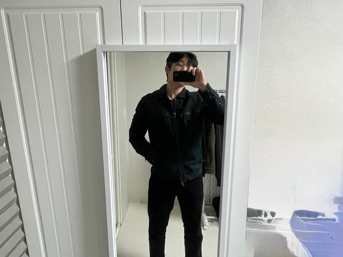 알마니 익스체인지 코튼-나일론 필드 자켓 상품이미지7