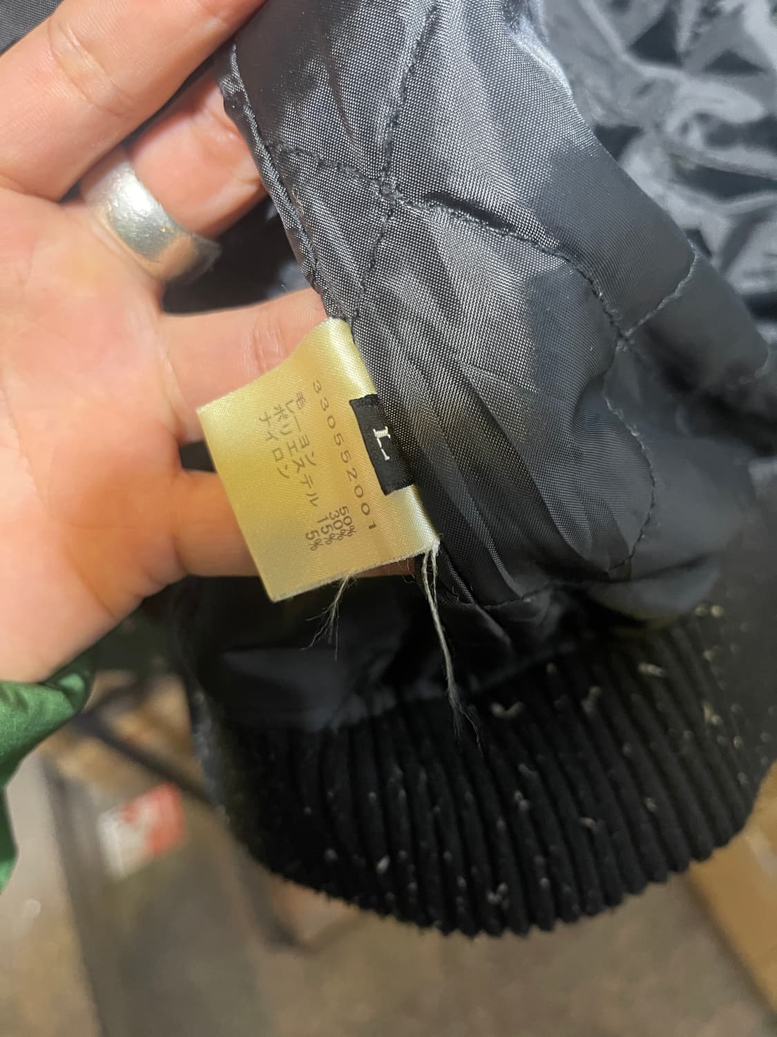 빈티지 울 바시티 자켓 상품이미지5