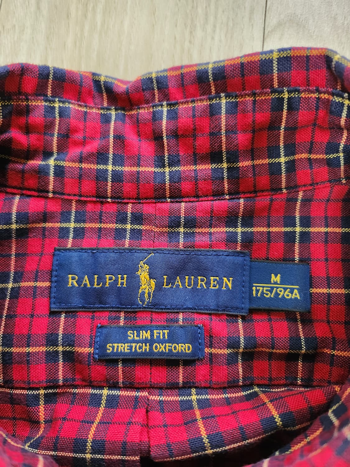 폴로랄프로렌 체크셔츠 (M 상품이미지7