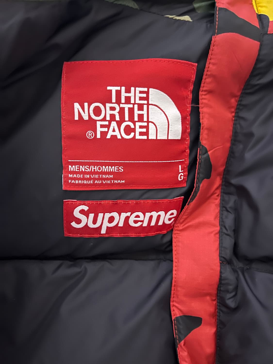 슈프림 노스페이스 스플릿 카모 L 상품이미지3