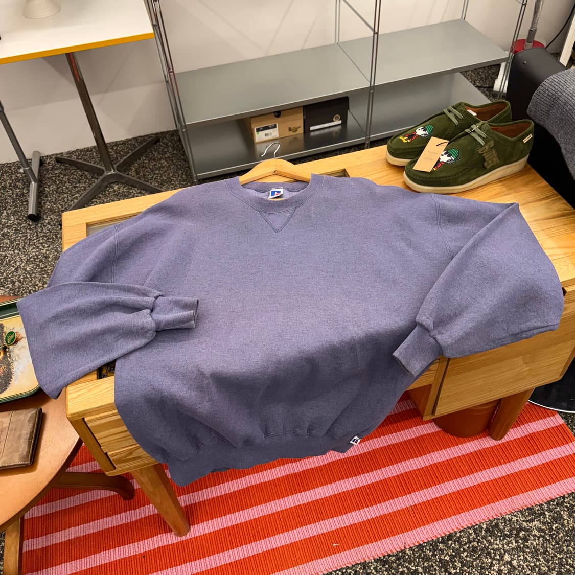 90s 러셀 빈티지 스웻셔츠 맨투맨 made in USA (2XL) 상품이미지1