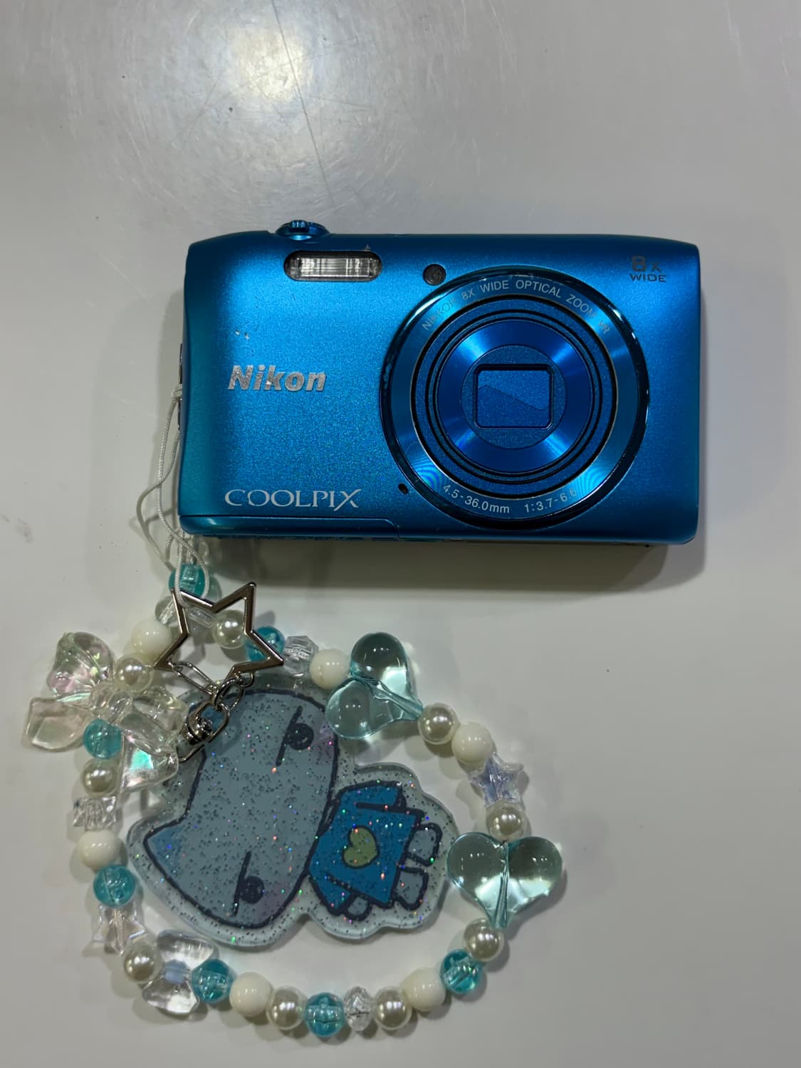 니콘 쿨픽스 s3600 블루  상품이미지1