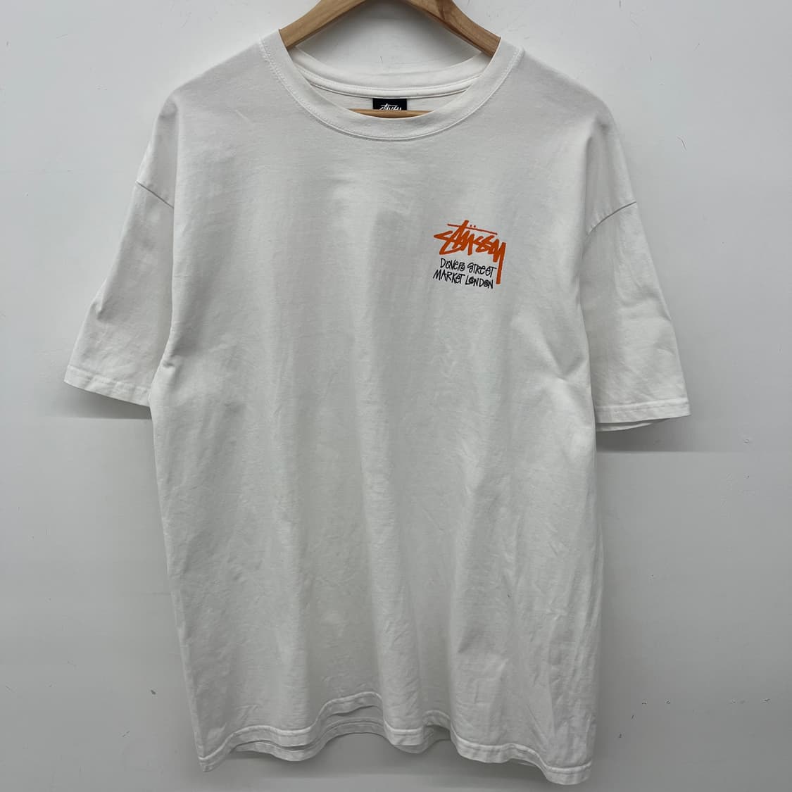 스투시 Dover Street Market 화이트 반팔티 남XL 상품이미지2