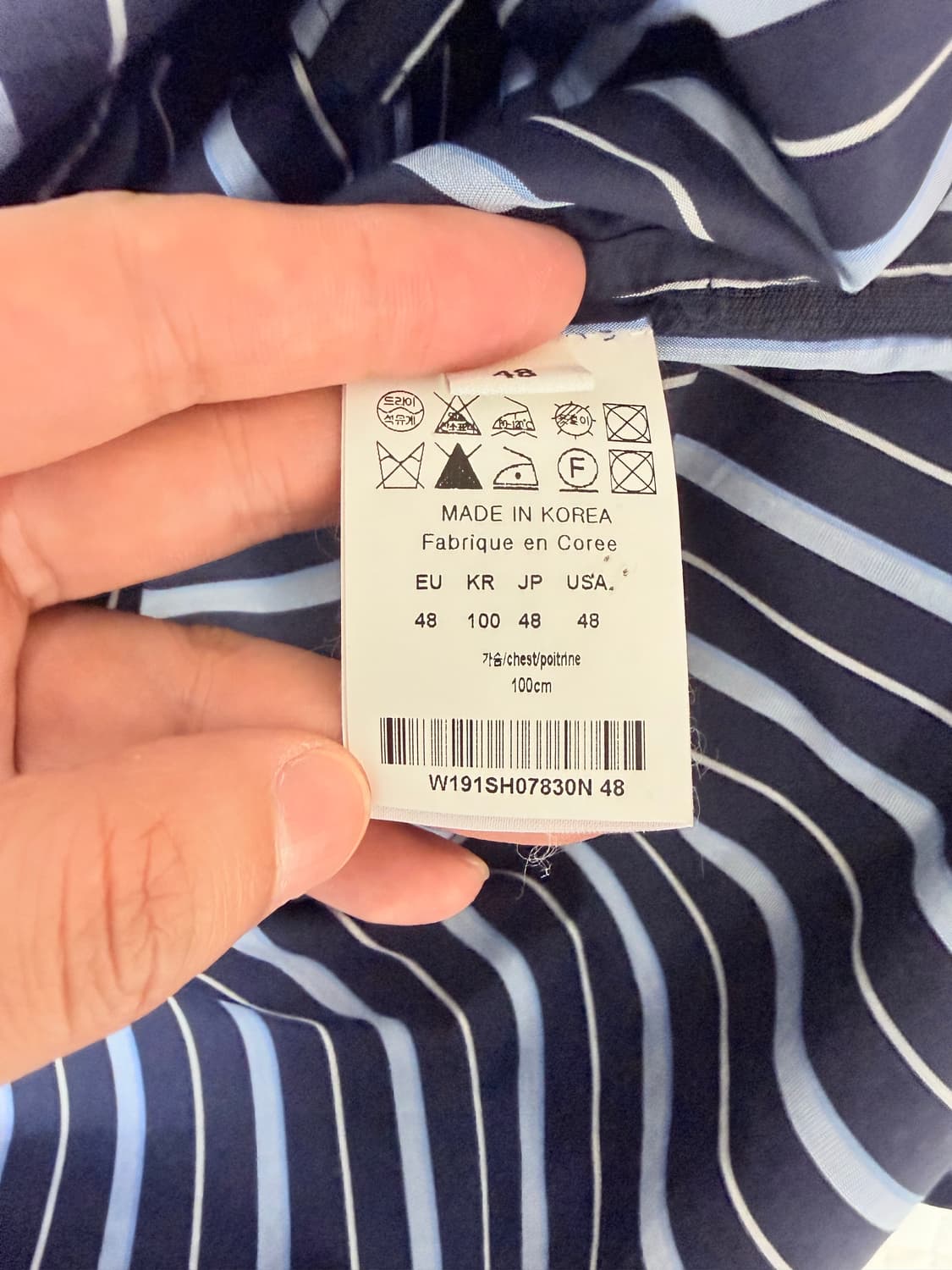 우영미 아노락셔츠 하프집업 자켓 (4장일괄 구매시 이상품 드립니다 상품이미지5