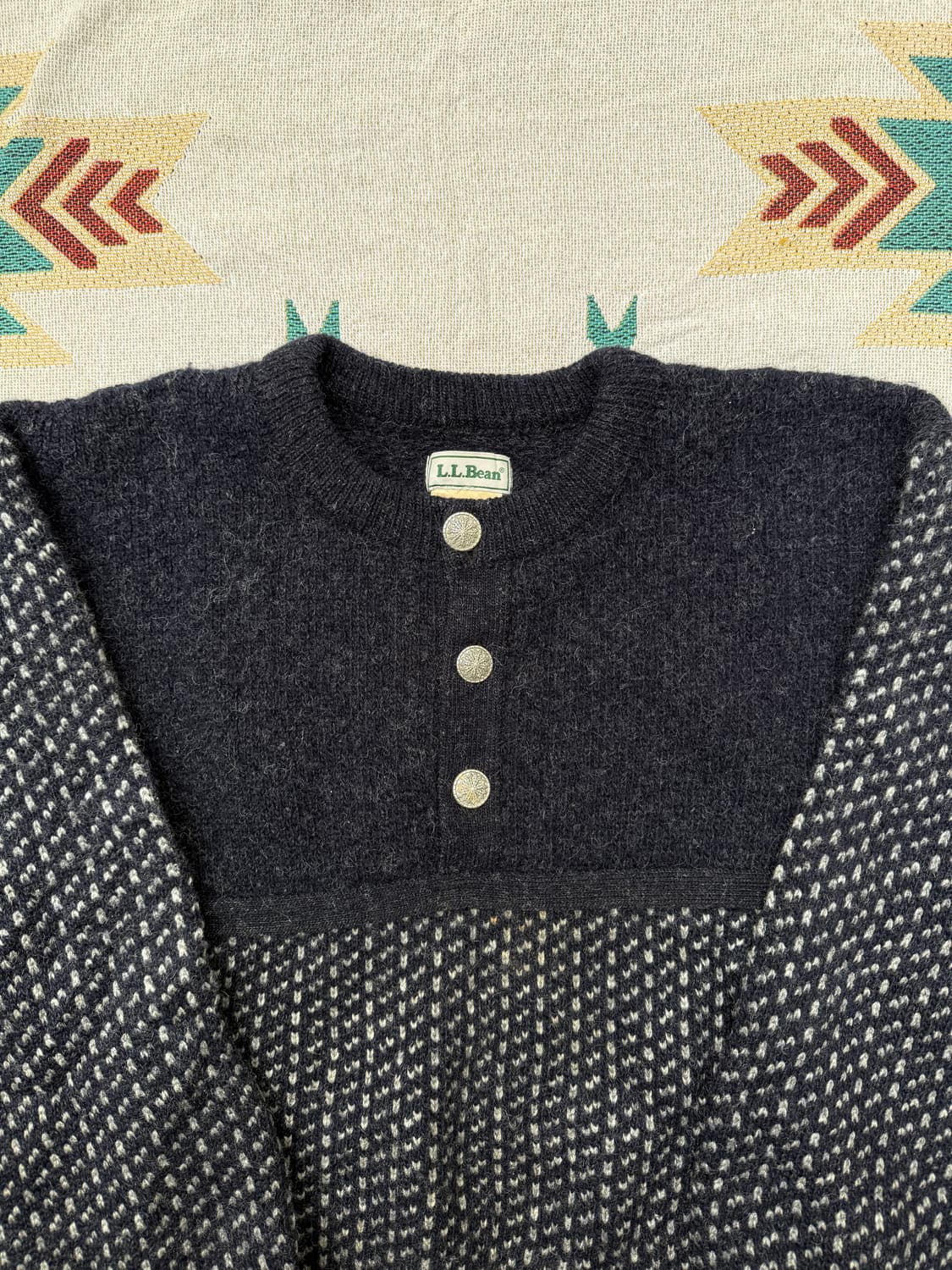 L.L bean 노르웨이 3버튼 울니트 XL 상품이미지2