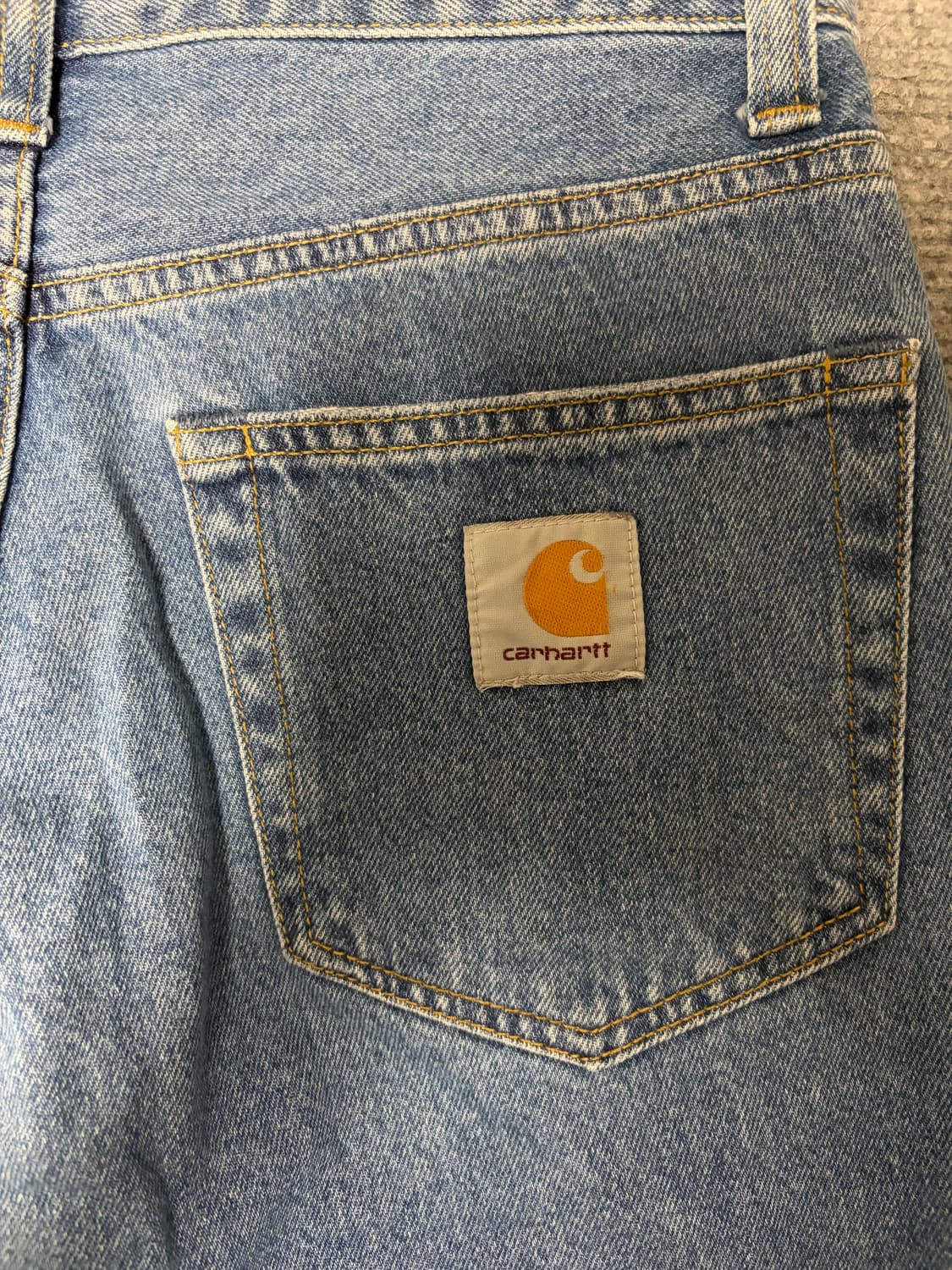 칼하트 WIP 윕 랜든 데님팬츠 상품이미지3