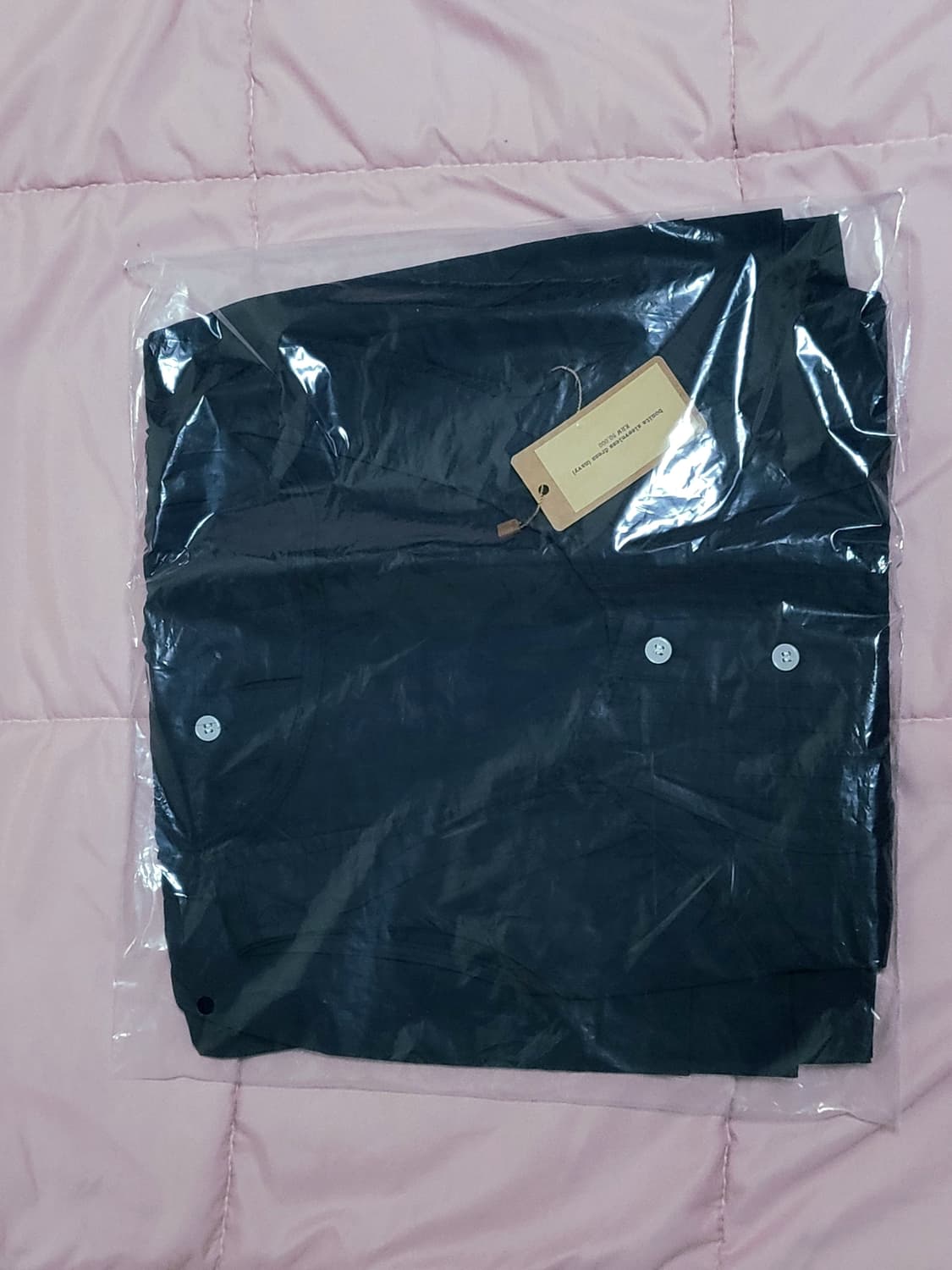 그린씨 보니타 슬리브리스 원피스 네이비 상품이미지4