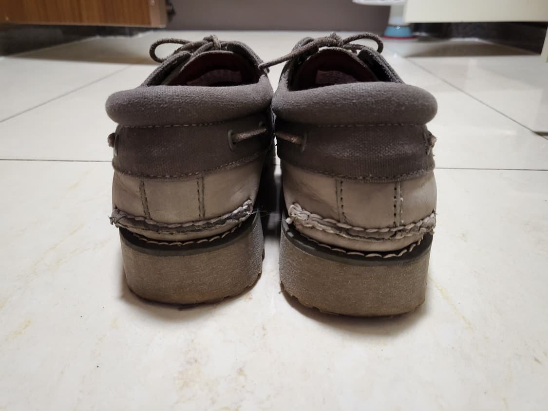 팀버랜드 3아이 로퍼 보트슈즈 올리브 누벅 270 상품이미지7