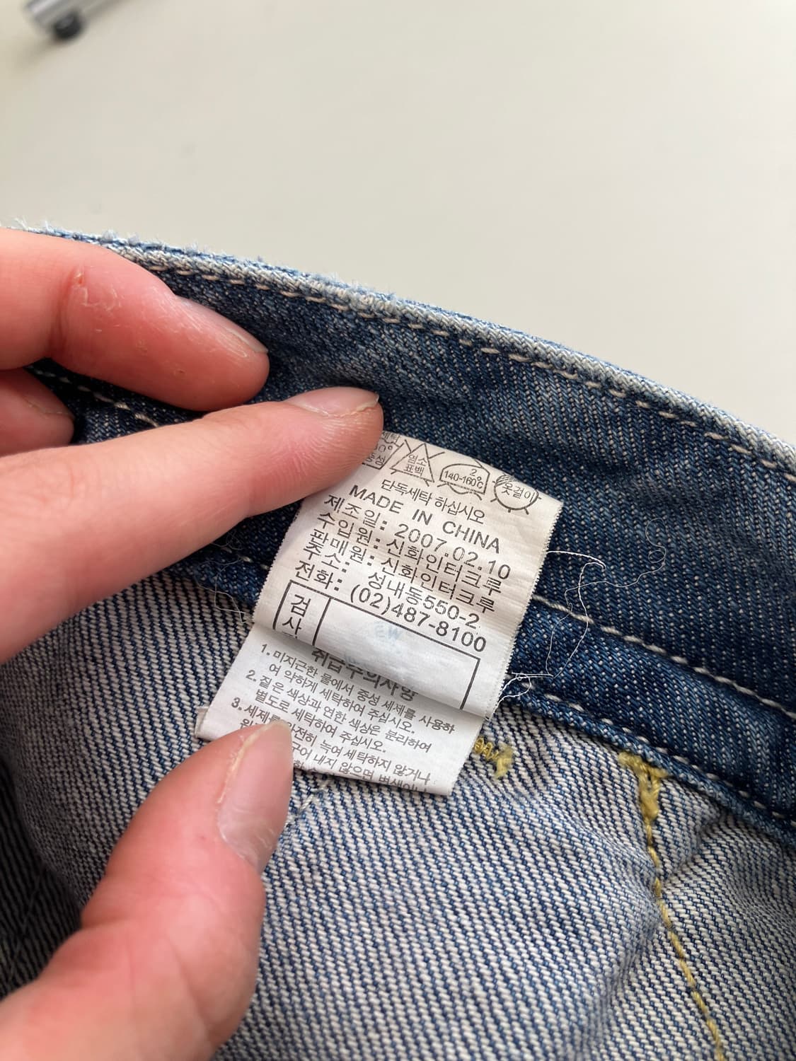 Intercrew jeans 멀티포켓 데님 카고 쇼츠 상품이미지7