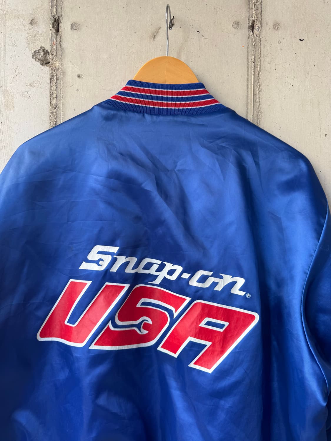 90s Snap-On 바시티 자켓 상품이미지10