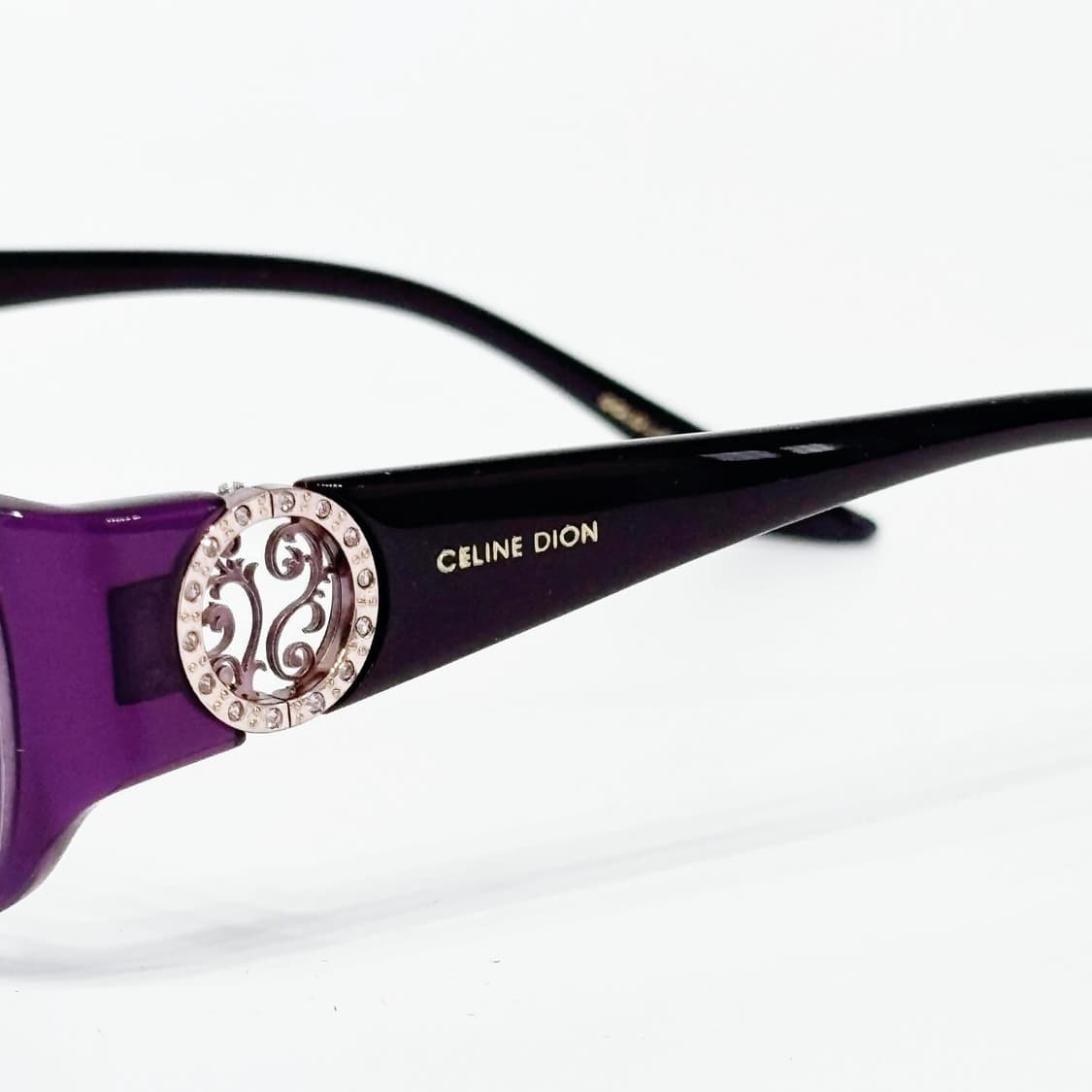 CELINE DION 퍼플 데드스탁 빈티지안경 상품이미지3