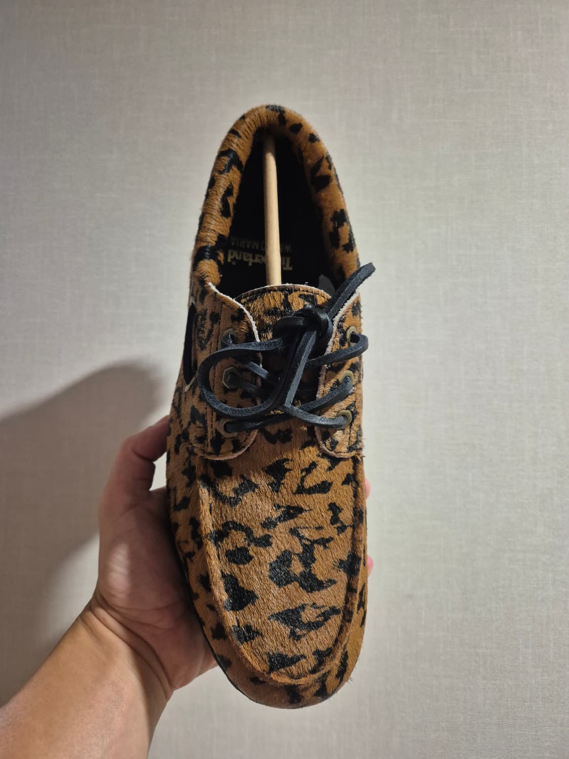 [새상품/265] 팀버랜드 x 와코 마리아 3 아이 어센틱 보트슈즈 상품이미지2