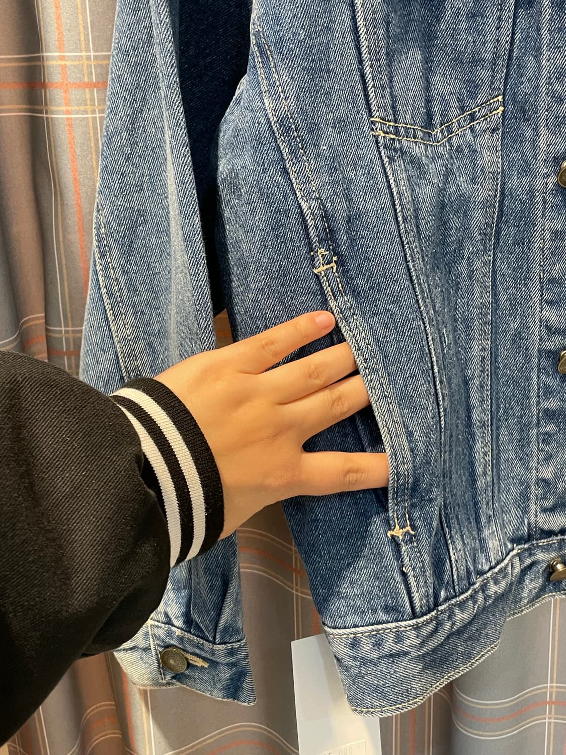 EL JOHN 엘존 빈티지 청자켓 상품이미지5