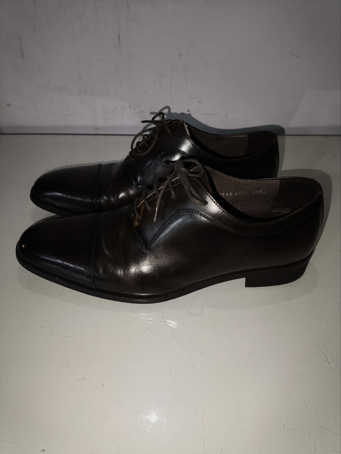 255mm 소다 남성 옥스포드 정장화 구두 브라운 상품이미지2