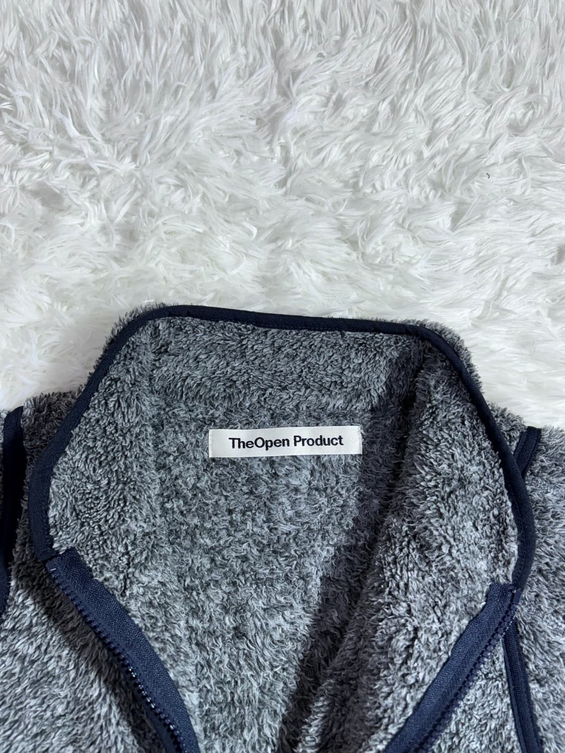 오픈와이와이 투웨이 오버핏 후리스 집업  상품이미지7