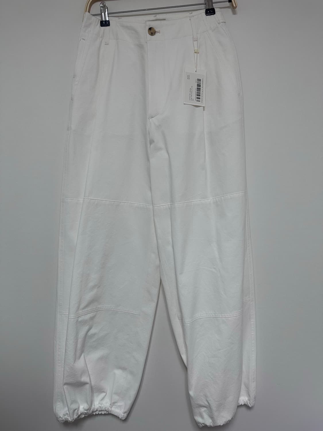 파사드패턴 코튼 워크팬츠 오프화이트 상품이미지6