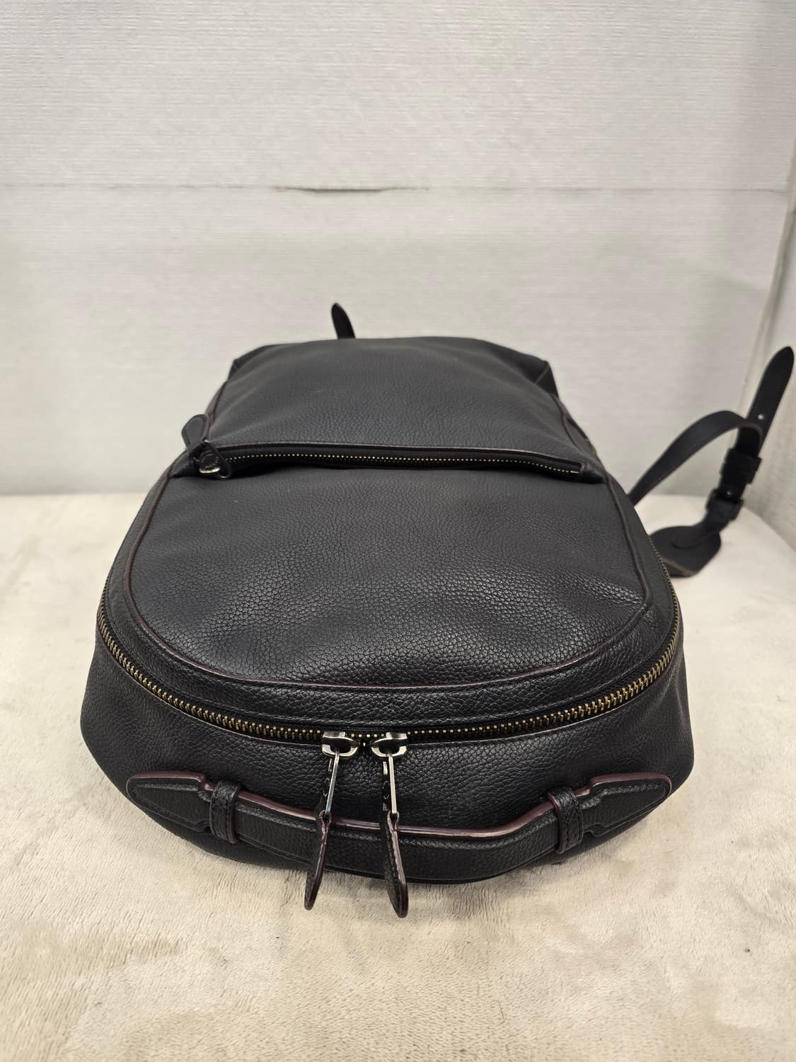 코치 남여공용 가죽 백팩 블랙 상품이미지5