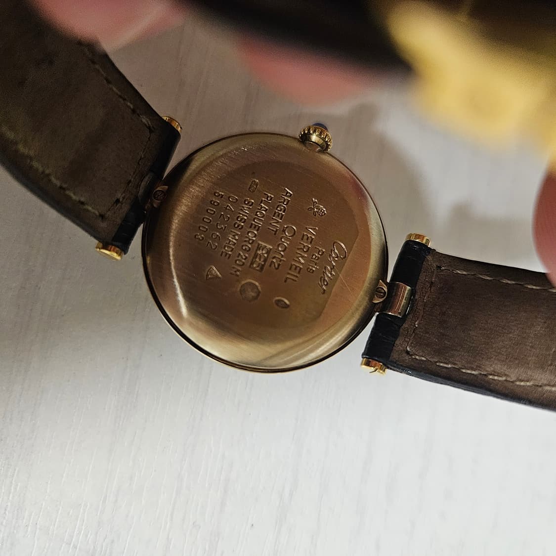 까르띠에 빈티지 방돔 시계 30mm 상품이미지3