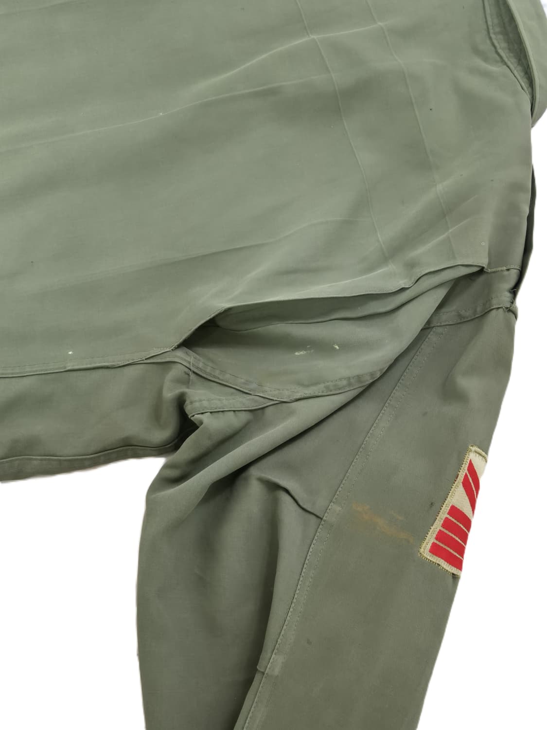 육군 구형 중사 민무늬 야전상의 전투복 상의 자켓 (L) 상품이미지7