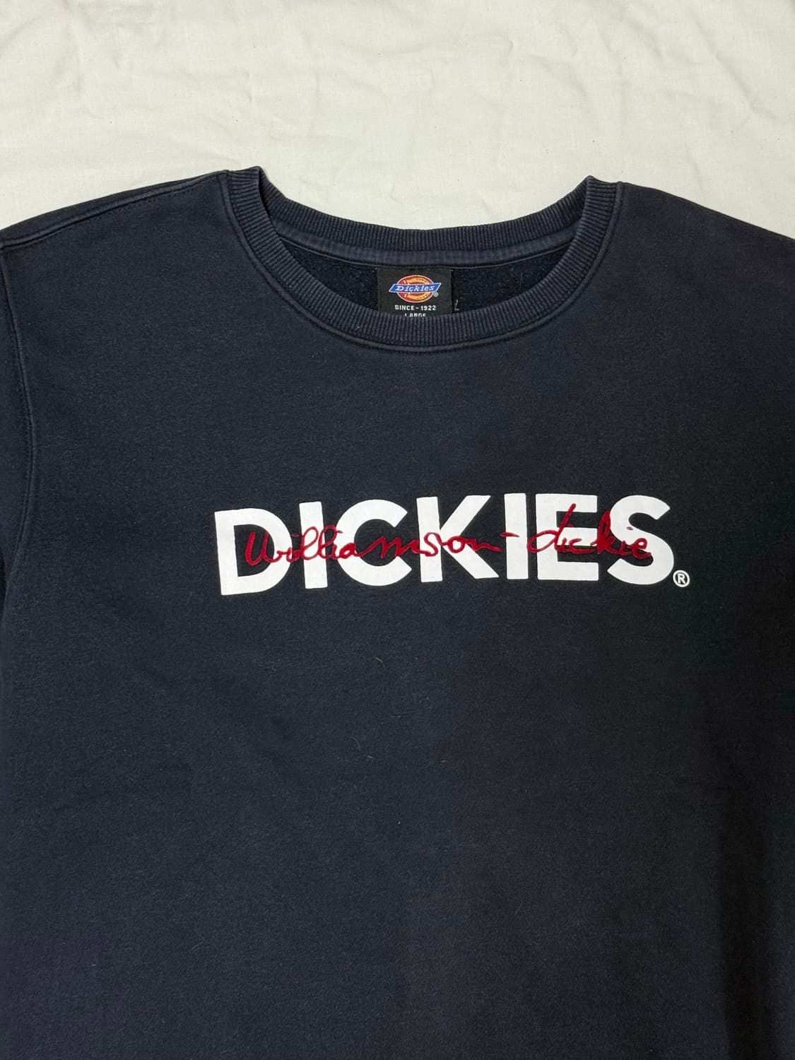 Dickies 맨투맨 네이비 L 상품이미지2